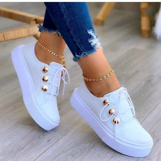 BEAUTIFUL AND COMFORTABLE FLAT SHOES WITH PLATFORM