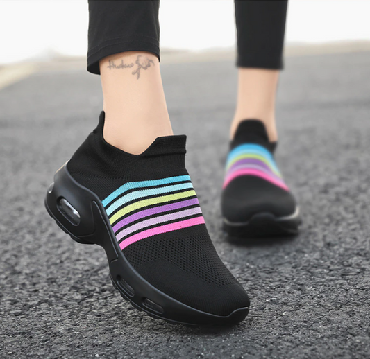 BREATHABLE ATHLETIC CASUAL SNEAKERS